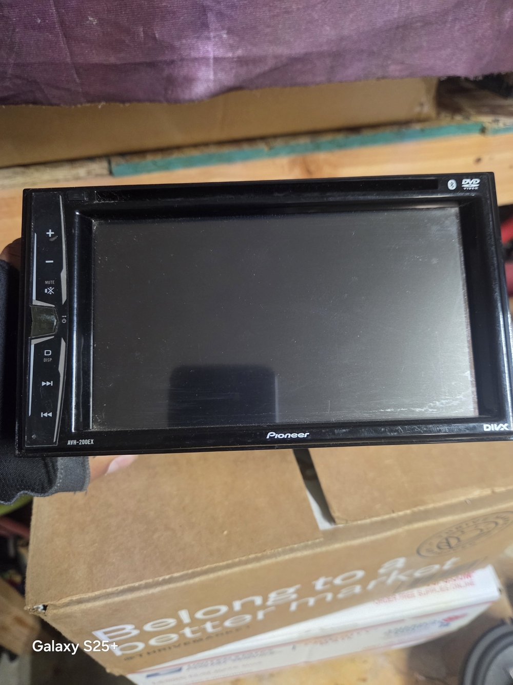 Pioneer Double DIN Car Multimedia Receiver - Black